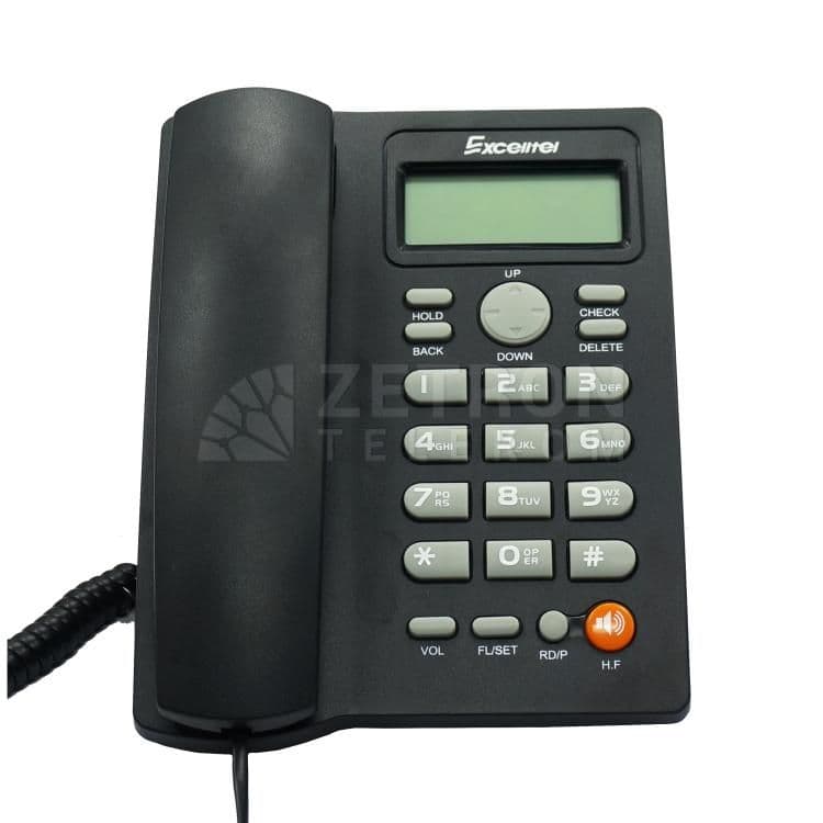ExcellTel PH208 Black | Telephone