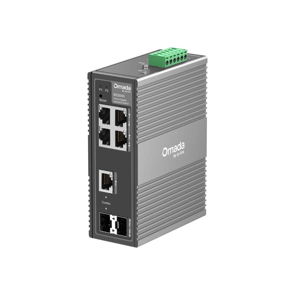 IES206G - Omada 6-Port Gigabit Industrial Easy Managed Switch