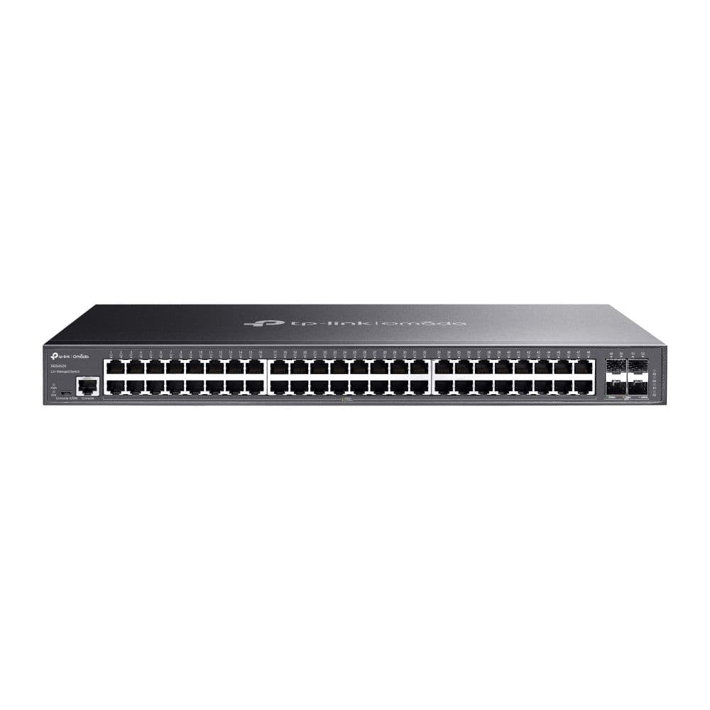 SG3452X - Omada 48-Port Gigabit L2+ Managed Switch with 4 10GE SFP+ Slots